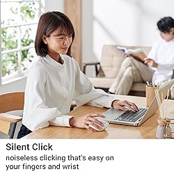 ELECOM Bluetooth Mouse Ergonomic Shape, Silent
