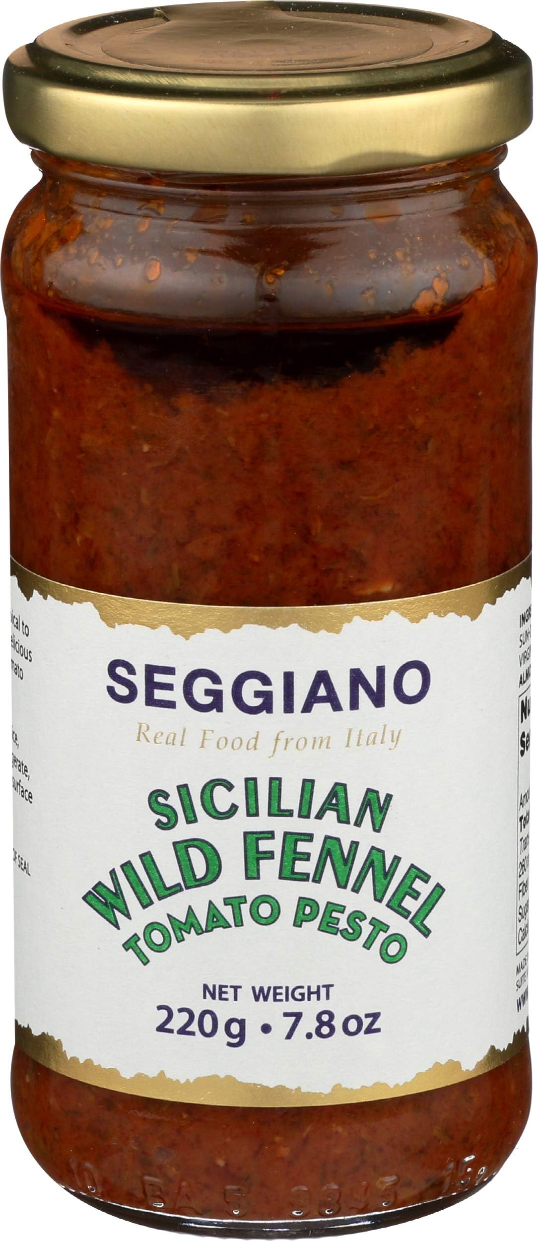 Seggiano, Sicilian Wild Fennel Tomato Pesto, 7.8 oz