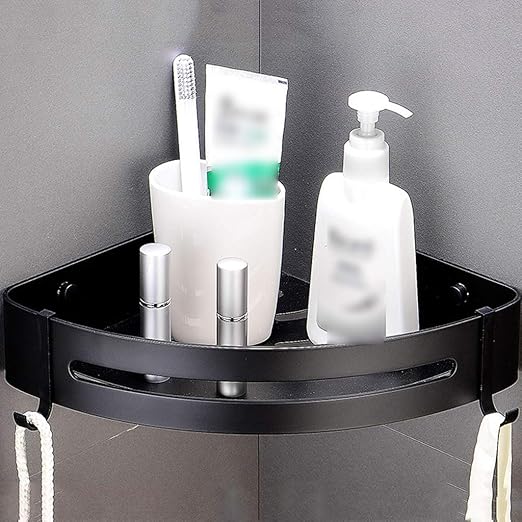 RMFGN Estante de Almacenamiento de Esquina de baño, Carrito de Ducha