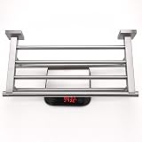 Sayayo Towel Rail Wall Mounted 16 Inch Brushed Nickel SUS304 Bathroom Shelf view 8