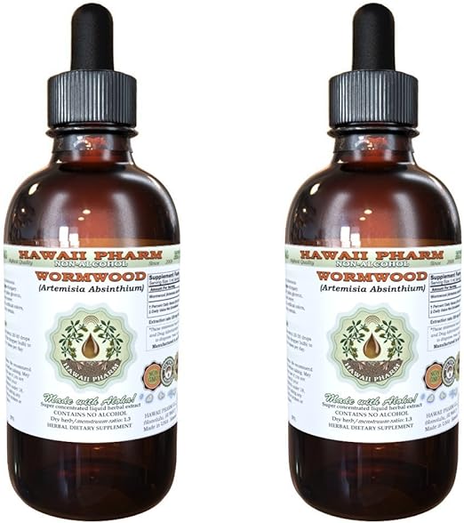 Wormwood AlcoholFree Liquid Extract, Organic Wormwood