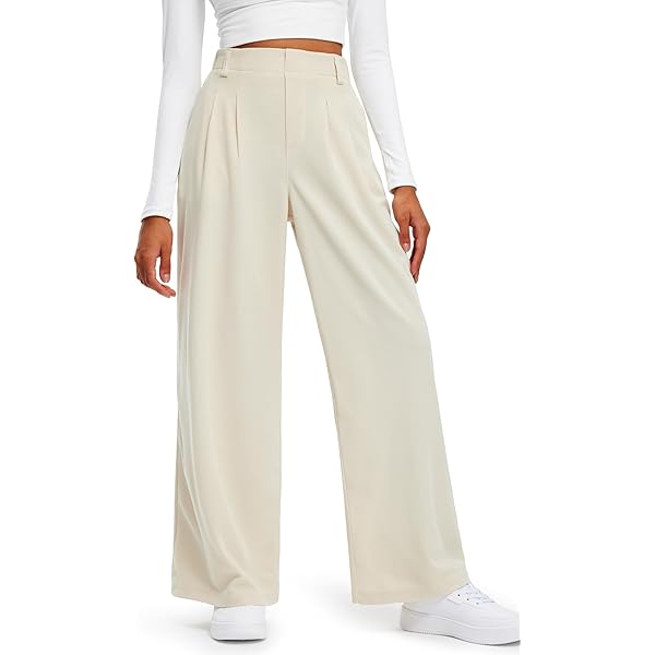 Amazon.com: Libin Women's Wide Leg Pants 29