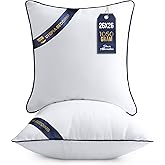 Utopia Bedding Throw Pillow Inserts (Pack of 2, White), 26 x 26 Inches Decorative Indoor Pillows for Sofa, Bed, Couch, Cushion Sham Stuffer