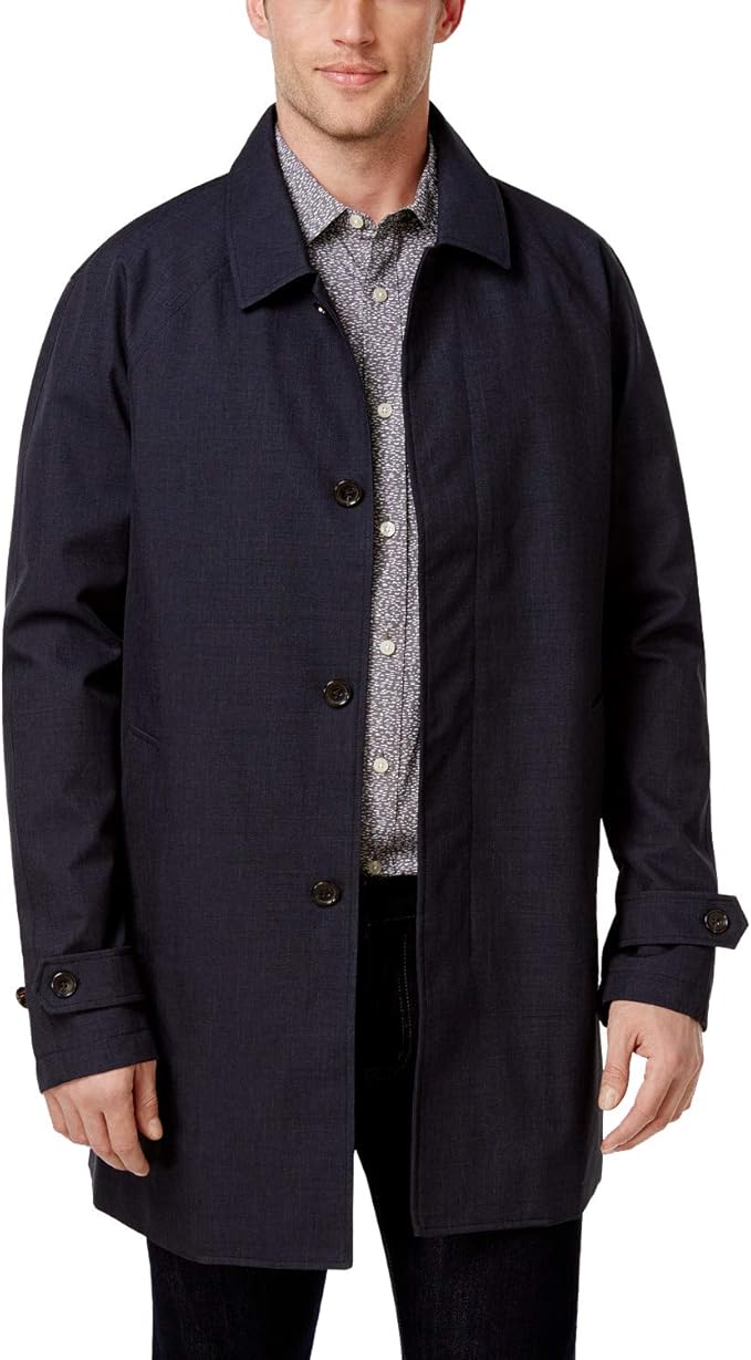 michael kors slim fit top coat