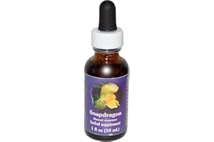 Flower Essence Services Dropper Herbal Supplements, Snapdragon, 1 Ounce