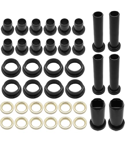Kit De 38 Bagues De Suspension Pour Polaris Sportsman 500 400 700 - Caoutchouc, Bras En A, Entretoises - Amortissement Renforcé