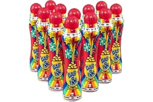 One Dozen 4oz Dab-O-Ink Red Bingo Dauber