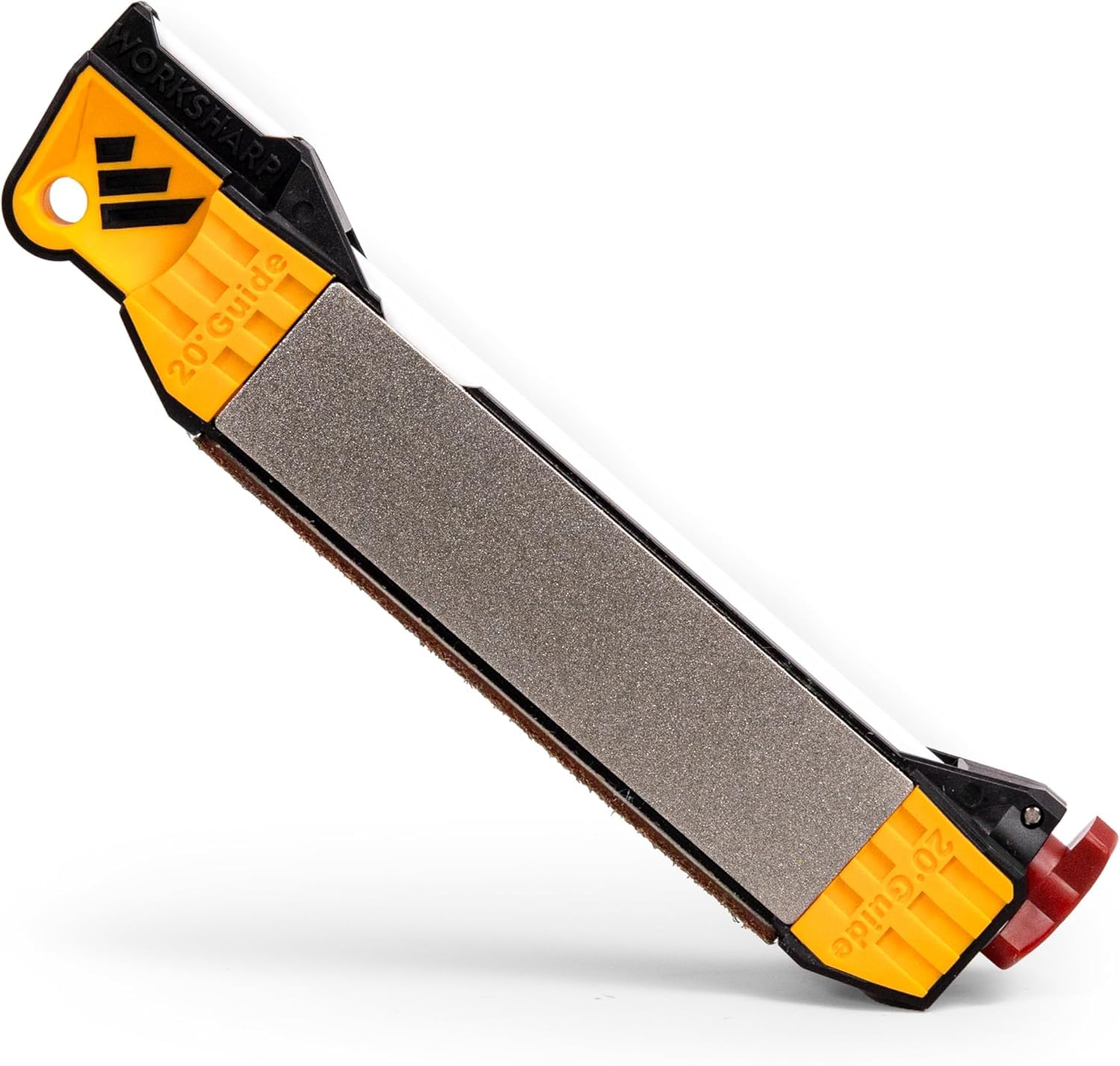 Work Sharp Guided Field Sharpener – WSGFS221 Portable Outdoor Multi Knife and Tool Sharpener – Compact Travel Manual Guided Professional Sharpening Tool for Knives