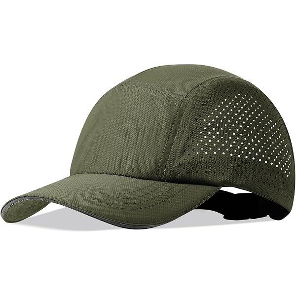 Quick Dry Baseball Cap Lightweight Stretch Fit Snapback Performance Hat Amazon.com: Mens Breathable Baseball Cap Quick Dry Laser Cut  main image 3