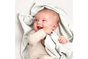 Bare Home 6 Pack Cotton Flannel Receiving Blanket Cream