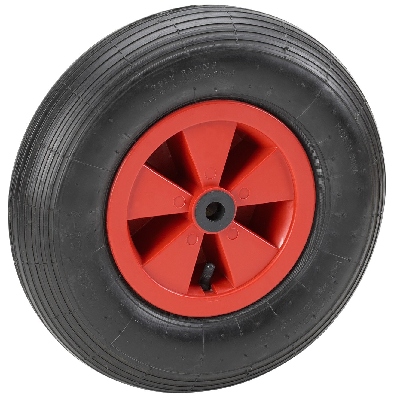 Meister Air-Filled Wheel 400 mm, for dollies, PVC rim, 810160