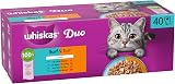 Whiskas Duo Adult Wet Cat Food in Jelly Surf & Turf 40x85g view 2