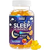 Sleep Gummies - 6mg Melatonin - Sugar-Free Melatonin Gummy, Sleep Support for Adults - Extra Strength Sleeping Gummy Supplement - Supports Restful Sleep - Tasty Orange Flavor - Vegan - 120 Gummies