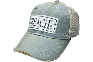 Vintage Life Funny Hats for Women and Girls, Distressed Trucker Baseball Cap with Sayings