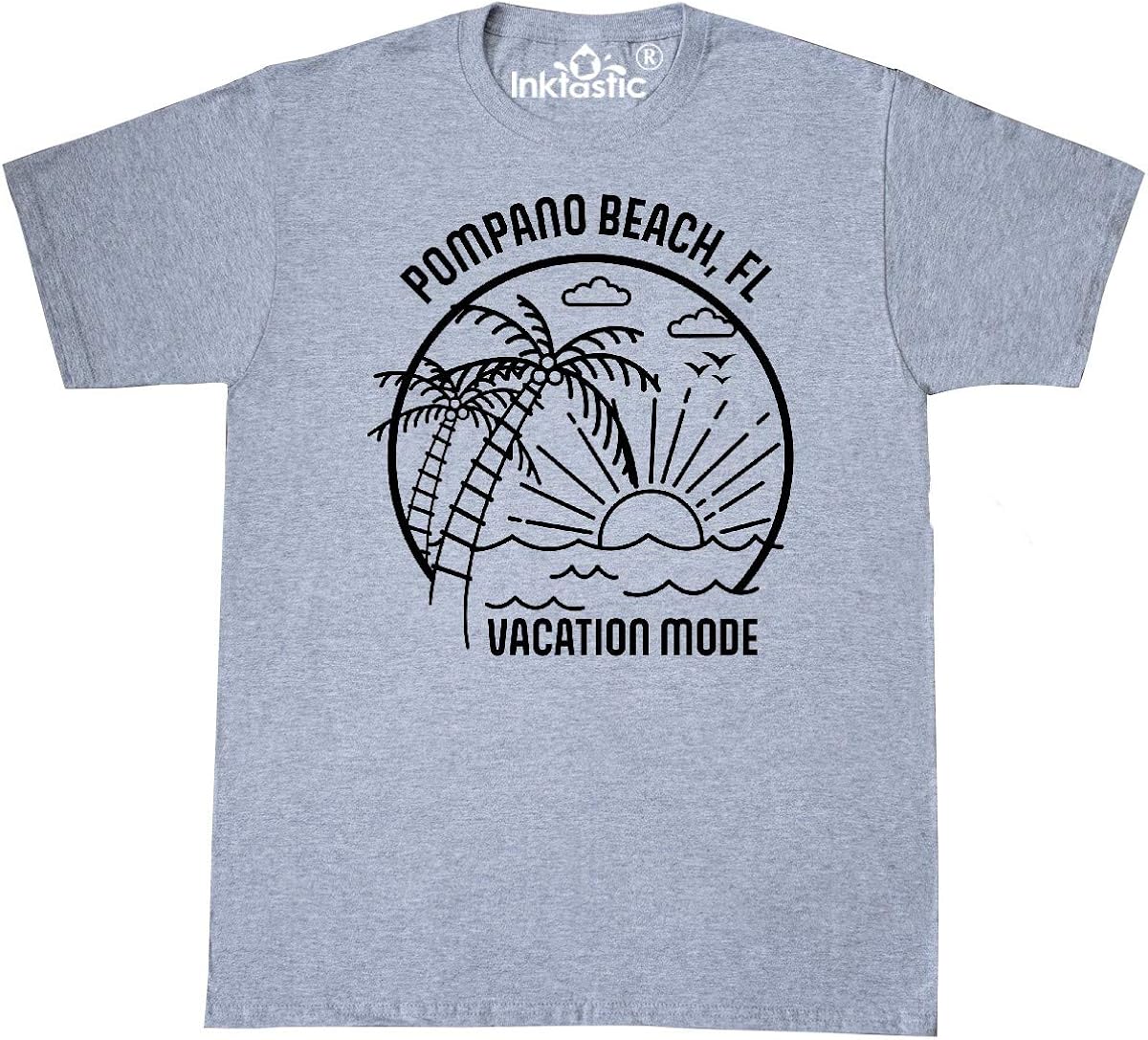 inktastic Summer Vacation Mode Pompano Beach Florida T