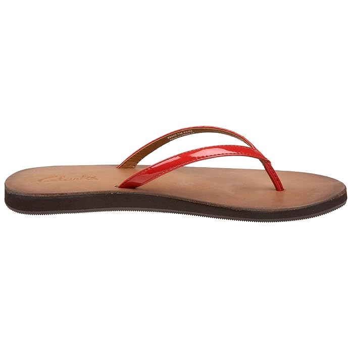 clarks solar case flip flop
