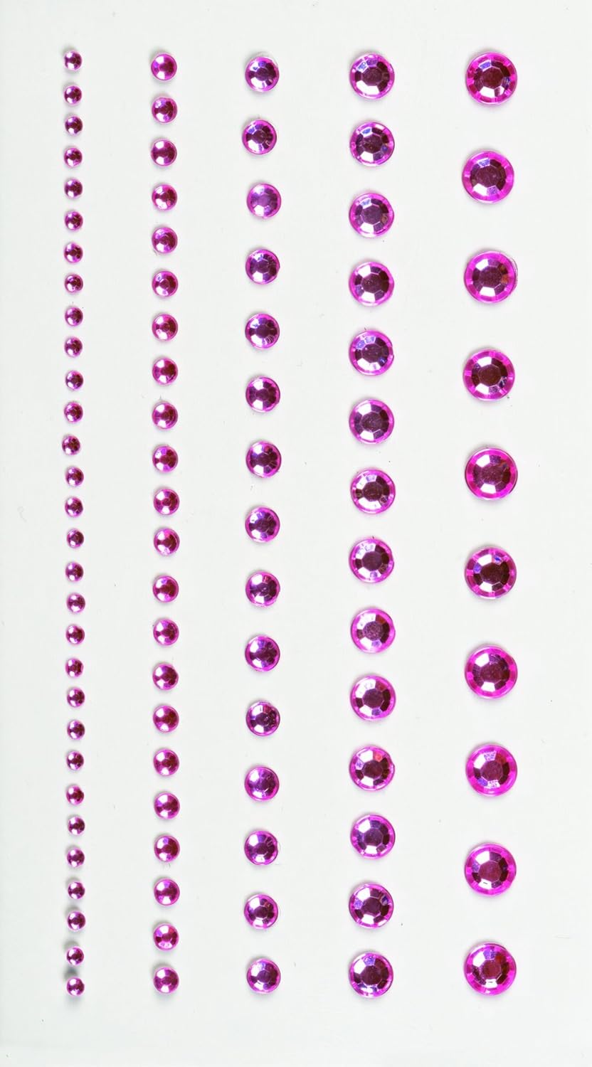 Baier Schneider Sticker & Acrylic Assorted Colours of Pink
