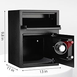 1.9 Cu.Ft Heavy Duty Drop Safe with Drop Slot for
