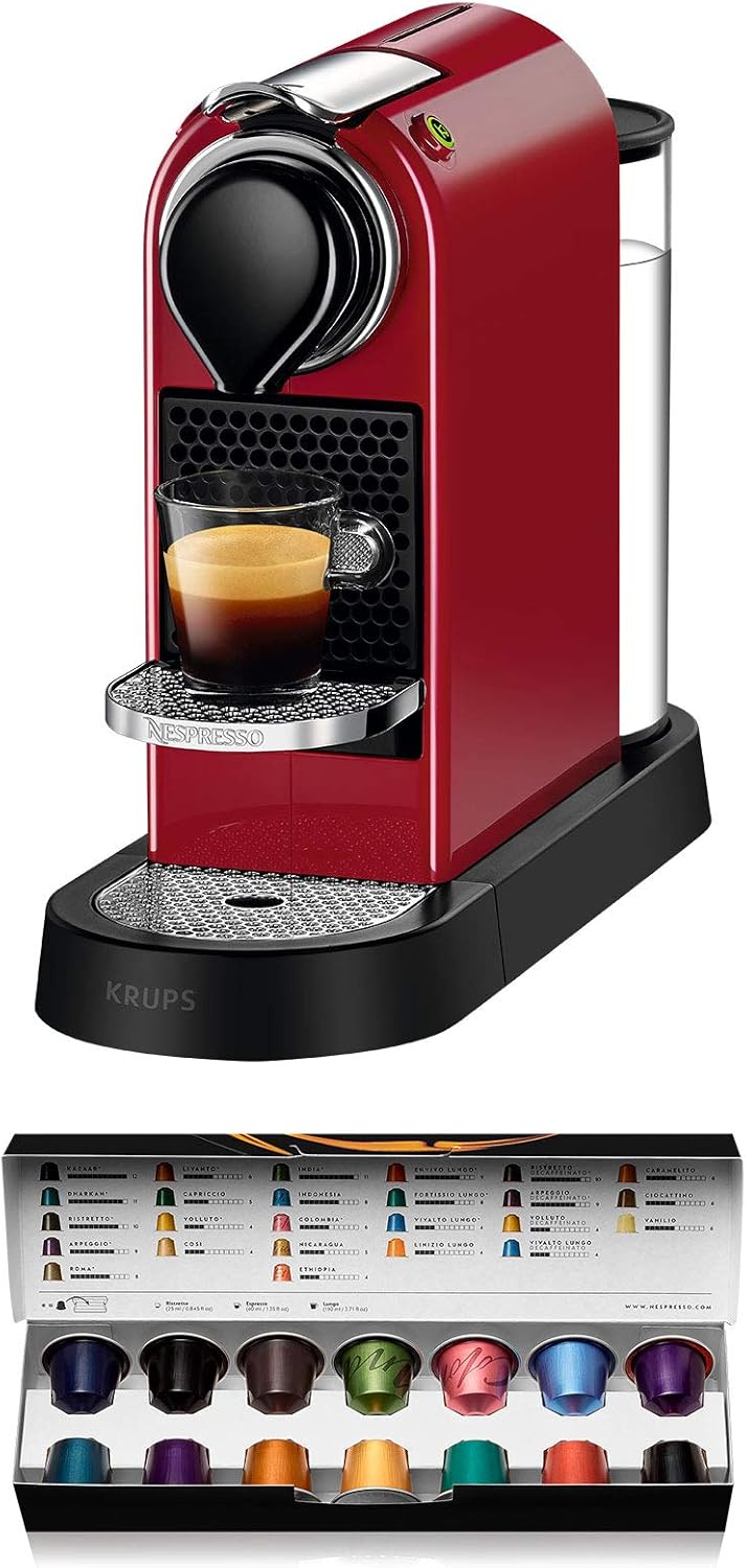 Krups Nespresso CitiZ Flow XN7405 Cafetière unidose 19 bars Plateau