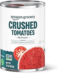 Amazon Grocery, Crushed Tomatoes in Purée, 15 Oz (Previously Amazon Fresh, Packaging May Vary)