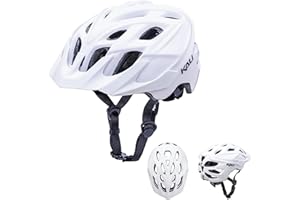 Kali Protectives Chakra Solo Bicycle Helmet; Mountain in-Mould Mountain Bike Helmet Equipped with an Integrated Visor; Dial Fit Closure System; with 21 Vents
