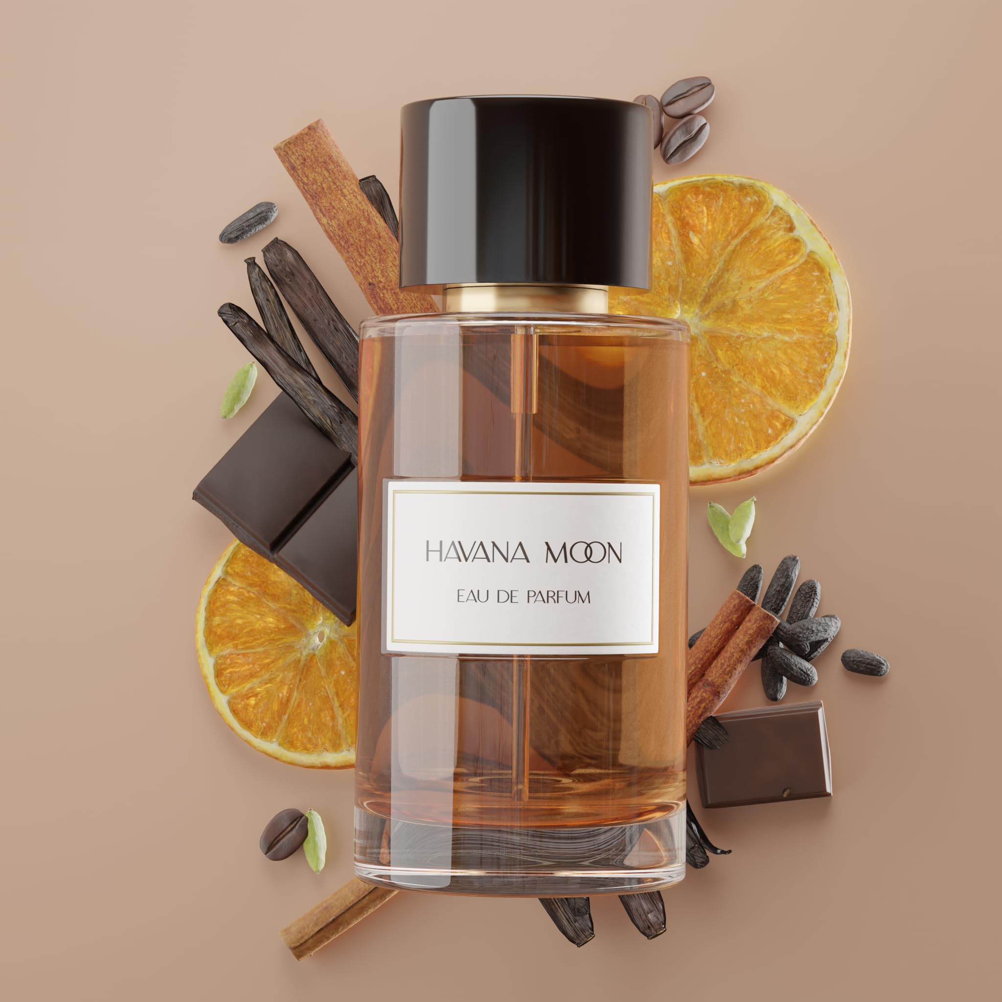 JEANNE ARTHES – Private Collection – Havana Moon - Eau de parfüm herren – Orientalisch & Gourmet – Tonkabohne, Vanille – Hergestellt in Grasse – 100 ml Sprühflasche 2