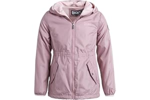 DKNY Girls' Jacket - Lightweight Polar Fleece Lined Anorak Jacket - Weather Resistant Coat for Girls (4-16)
