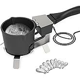 Electric Lead Melting Pot, 5lb Capacity Metal Smelter for Fishing Weights & Bullet Casting Molds, Quick-Heating Lead Furnace 
