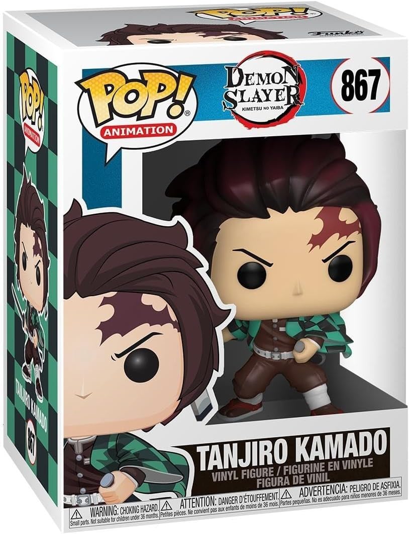 Funko POP! Animation Demon Slayer Tanjiro Kamado Collectible Vinyl Figure 3.75"
