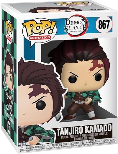 Funko POP! Animation Demon Slayer Tanjiro Kamado Collectible Vinyl Figure 3.75"