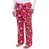 Dr. Seuss The Grinch Pajama Pants Women's Growing Hearts Lounge Bottoms Sleepwear
