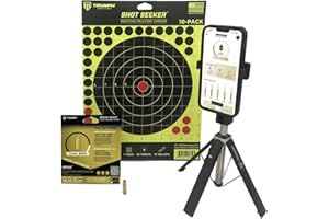 Triumph Systems, Inc. - Brass Training System - 9mm Brass Beam Laser Cartridge - Brass Stand Smart Device Holder - 10-Pack Reactive Targets - Dry Fire Training Kit