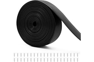 Coldairsoap 2" Wide Vinyl Straps for Patio Chairs Repair, 20FT Long Patio Garden Furniture Replacement Straps+ 40 Free Rivets
