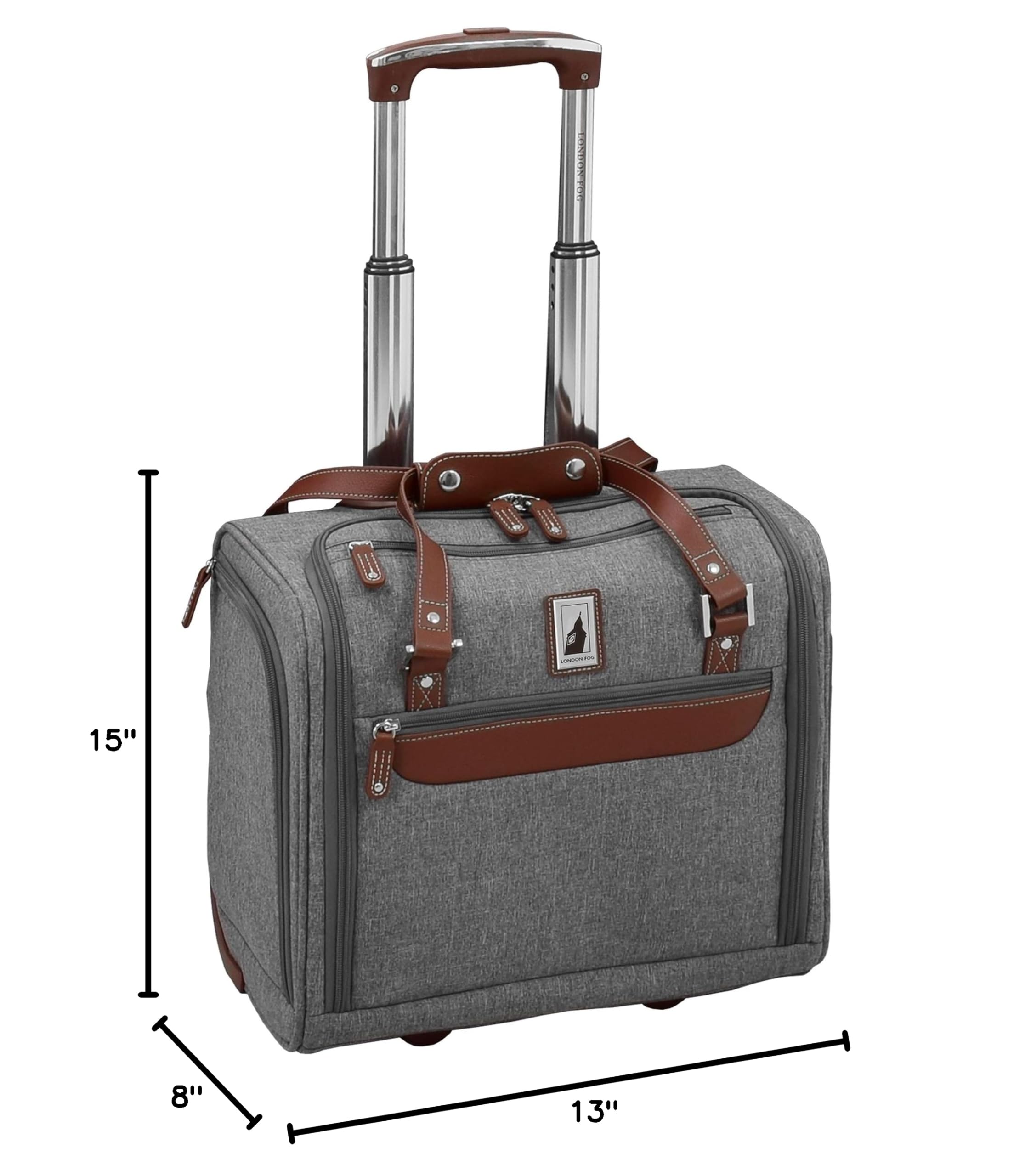 LONDON FOG Westminster Seat Bag Grey, 15