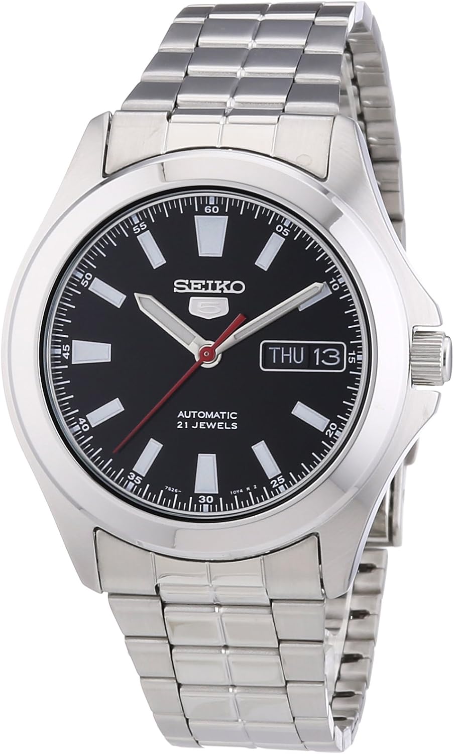Seiko Men's Analogue Automatic SelfWinding Watch with Stainless Steel