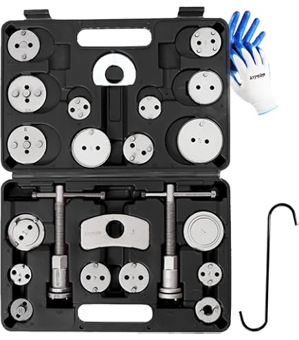 ATP 23pcs Heavy Duty Disc Brake Caliper Tool Set and Wind Back Kit