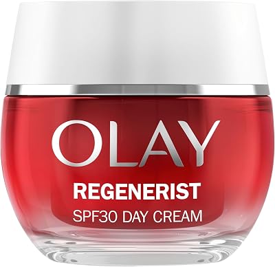 Regenerist Day Face Cream SPF 30 - Creme facial anti-rugas para mulheres com protetor solar, niacinamida e peptídeos para firmar, hidratar e renovar a pele, creme facial não oleoso, 50 ml