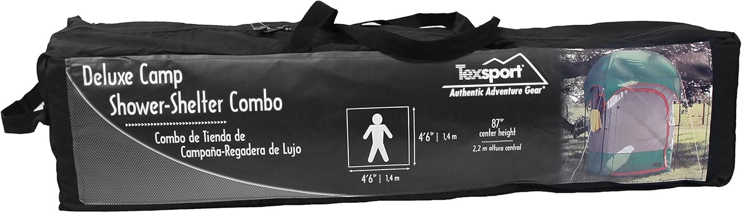 Texsport Instant Portable Outdoor Camping Shower Privacy Shelter Changing Room : Portable Camping Shower Gear : Sports & Outdoors