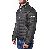 Alpine Swiss Niko Mens Puffer Jacket Down Alternate Insulated Coat Packable Water-Resistant Windproof Outerwear Zip Pockets