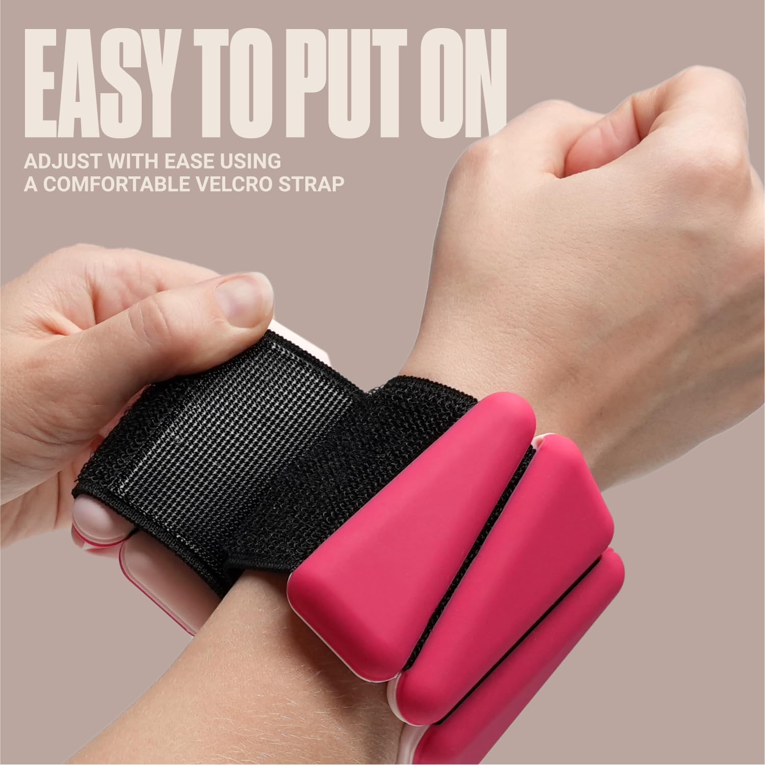 Wrist Weights, Ankle Weights for Women – Set of 2 (1LB Each) by Sportbit, Adjustable Weighted Bracelets for Home Gym, Running, Yoga, Exercise and Strength Training