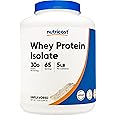 Nutricost Whey Protein Isolate (Unflavored) 5LBS