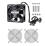 GUIANDJING 120mm x 38mm Cooling Fan 110V 120V Dual