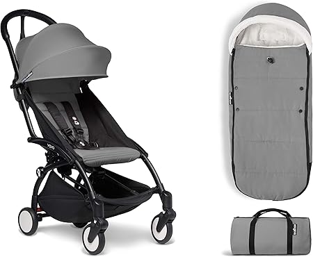 babyzen yoyo footmuff grey