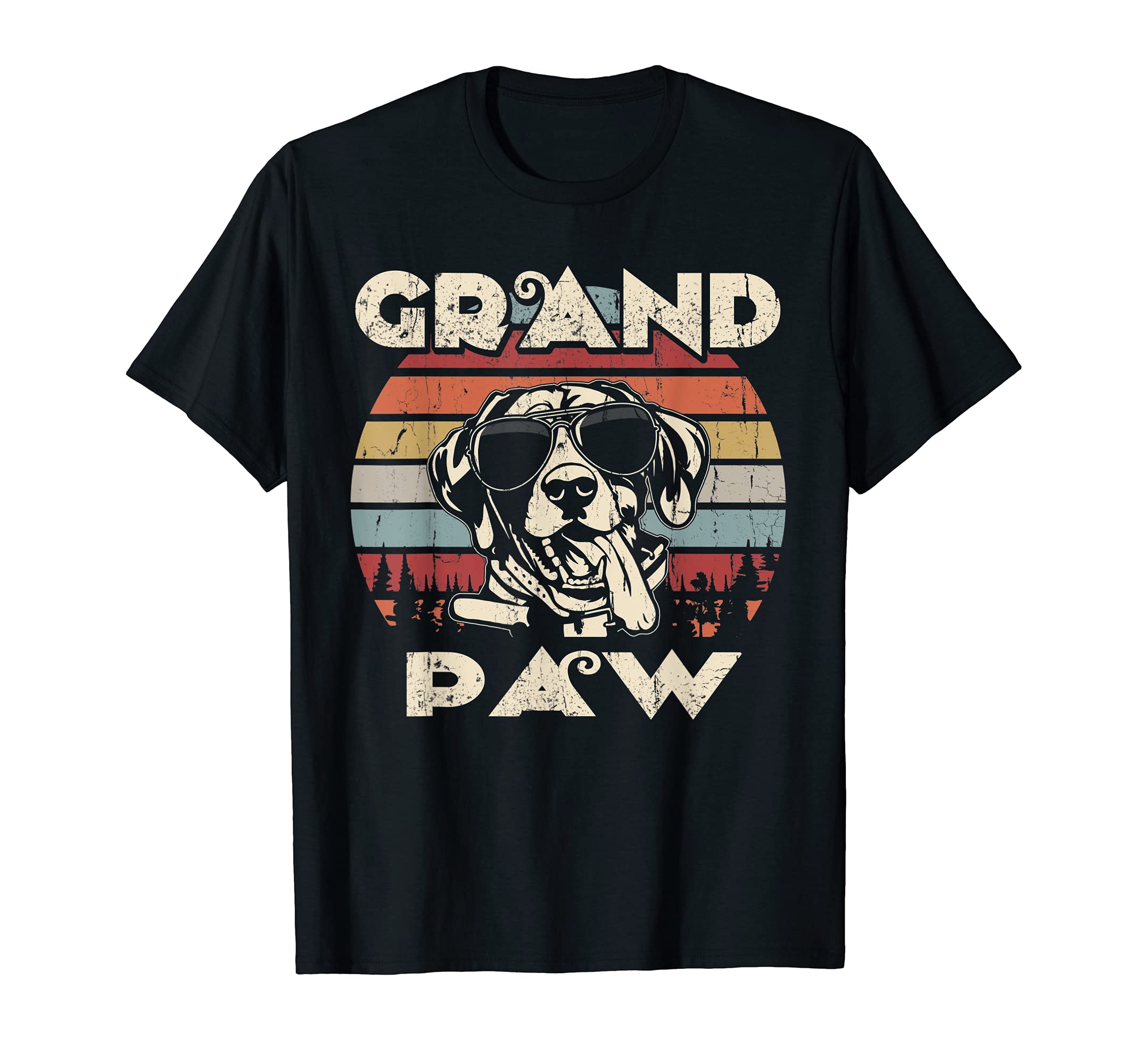 Grand Paw Pointer dog lovers vintage retro T-Shirt