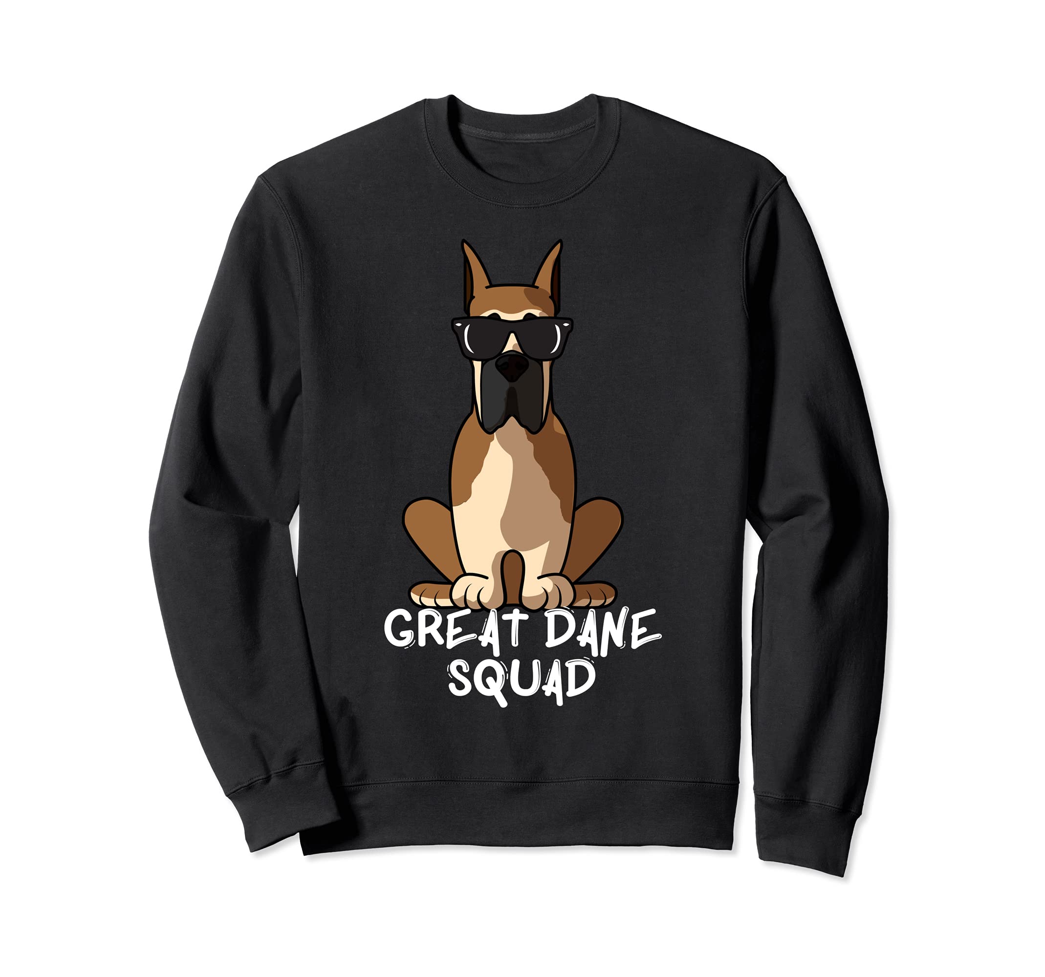Cool Great Dane Squad Dog Mom Dog Dad Sweatshirt