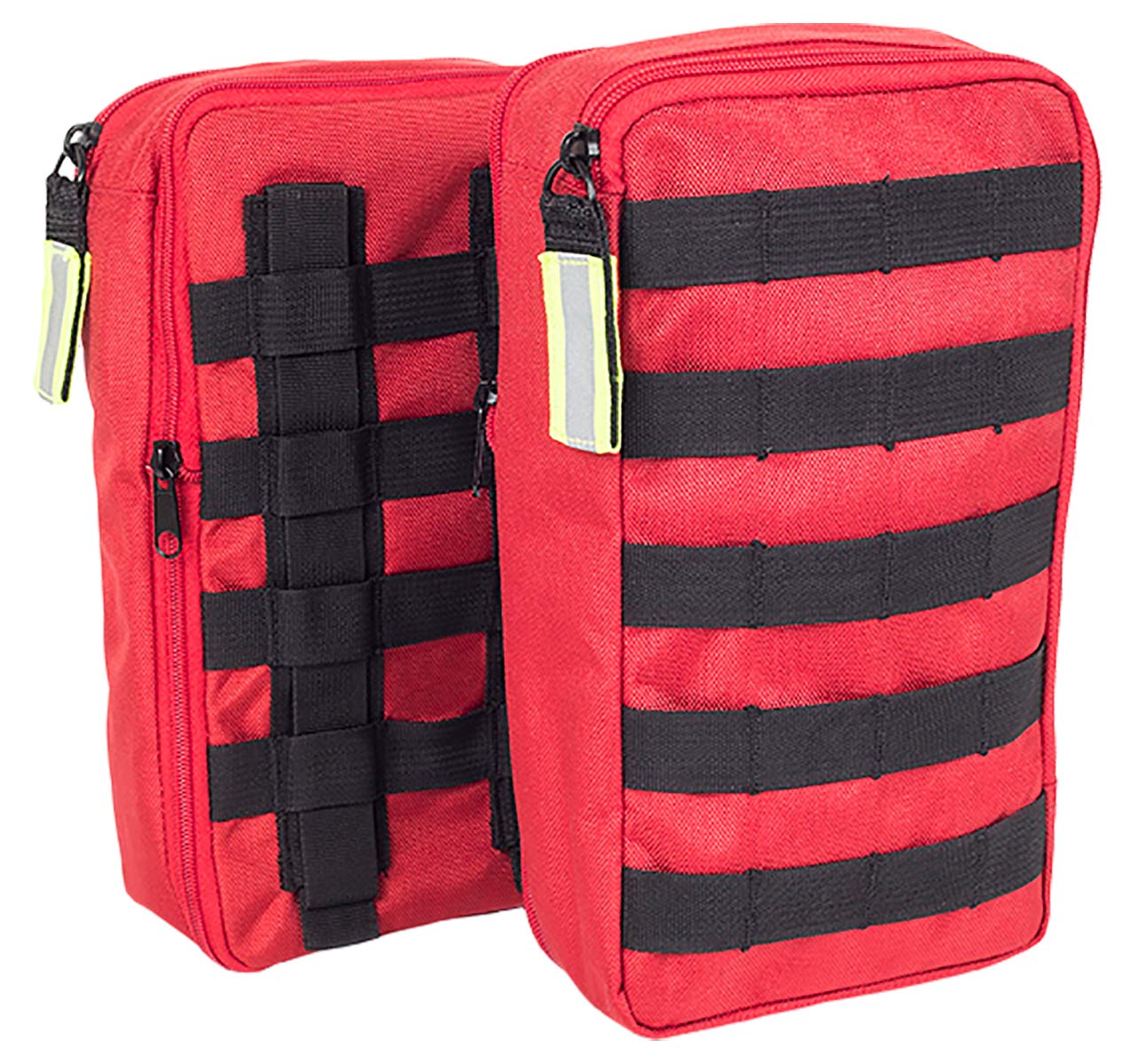 ELITE BAGS EB Pocket's Side Pockets Set of 2 Red Expansion for Emergency Backpacks and Emergency Bags First Aid Emergency Service Use Ideal for Other Accessories
