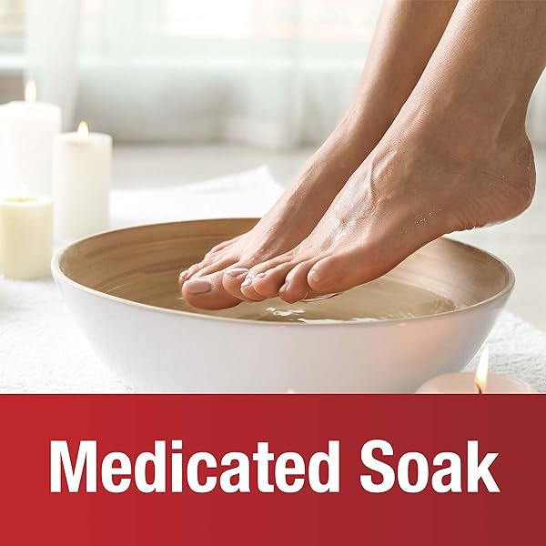 KERASAL ATHLETE’S MEDICATED FOOT SOAK, BATH FOR 5-IN-1 RAPID SYMPTOM RELIEF, 12 COUNT, (PACK OF 1)