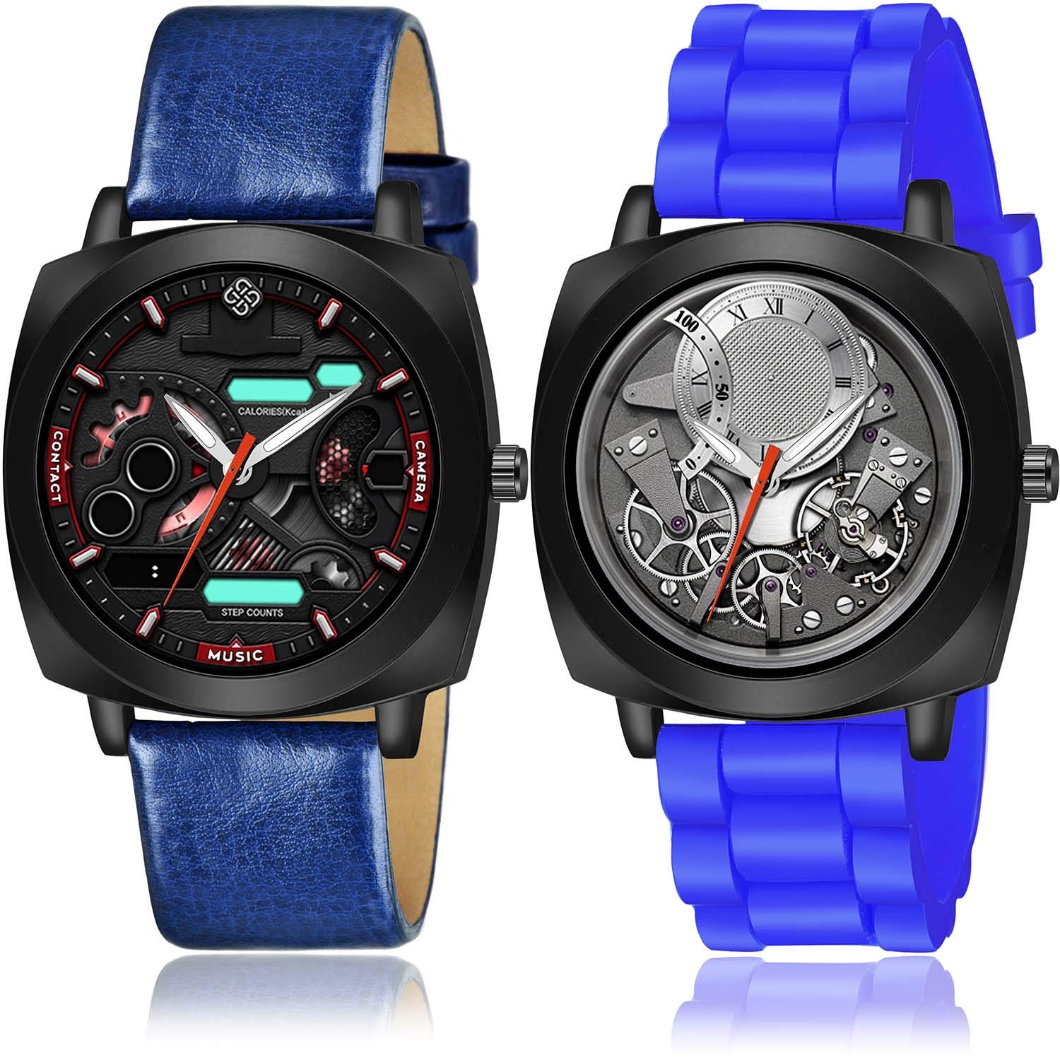 Buy NIKOLA Stylish Doctor Strange Collection Analogue Black and Grey