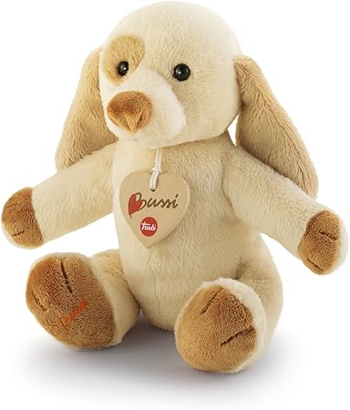 Trudi 146 Hund Weiss Beige Bussi Small 25 Cm Amazon De Spielzeug