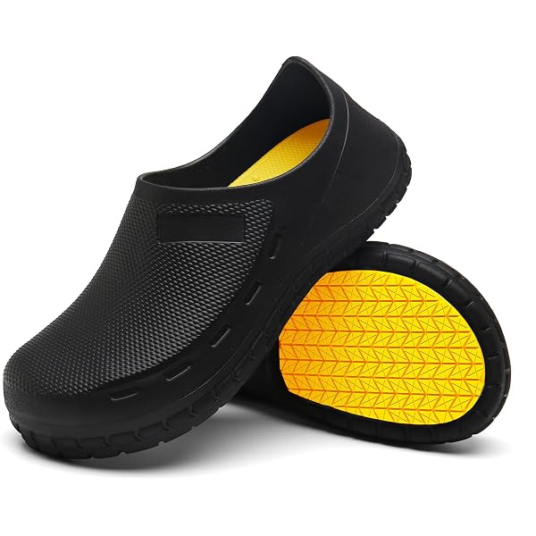 Amazon.com: phurnit Non Slip Work Shoes for Men Women  display picture 2